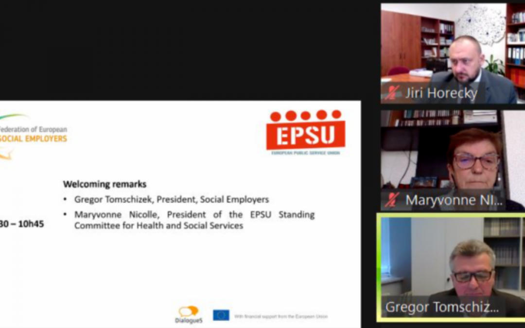 DialogueS Final Conference “Social Dialogue in Social Services for a strong social Europe”