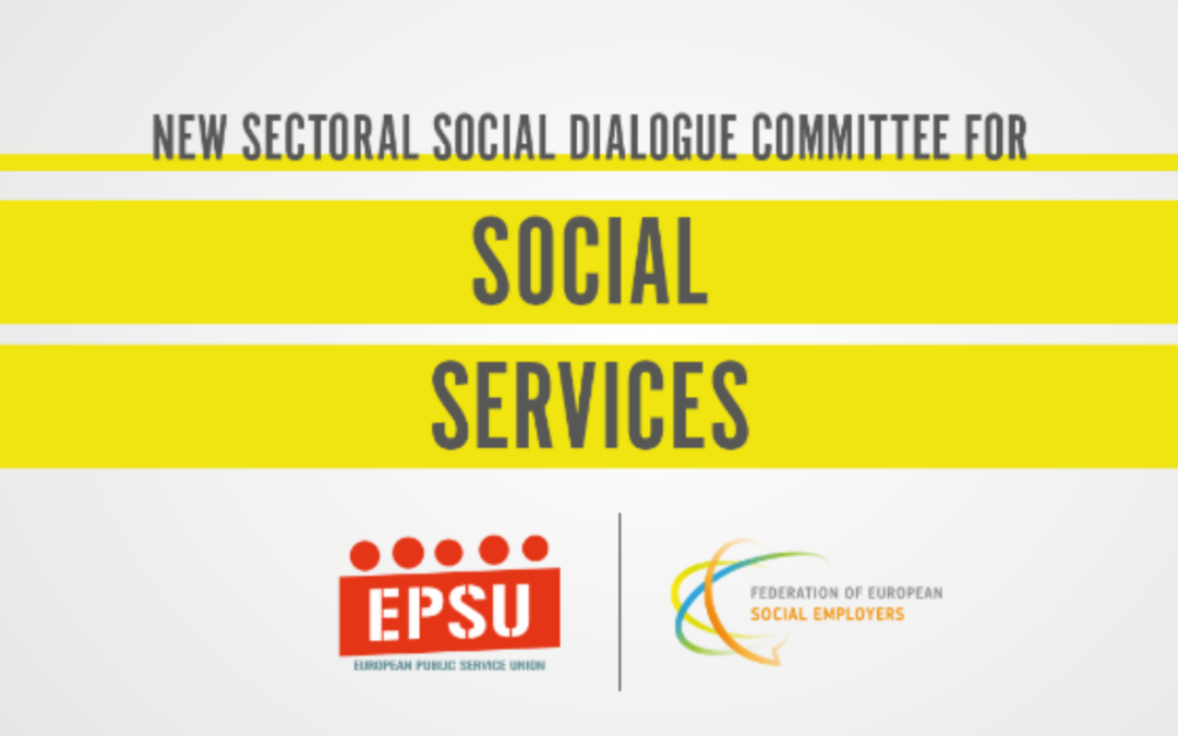 New Sectoral Social Dialogue Committee for Social Services gives voice to one of Europe’s fastest growing sectors